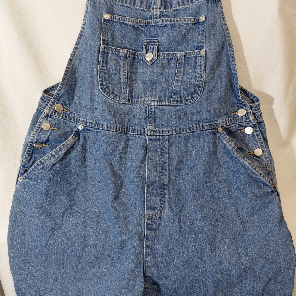 Passport Classic Blue Denim Shortalls - Picture 4 of 6